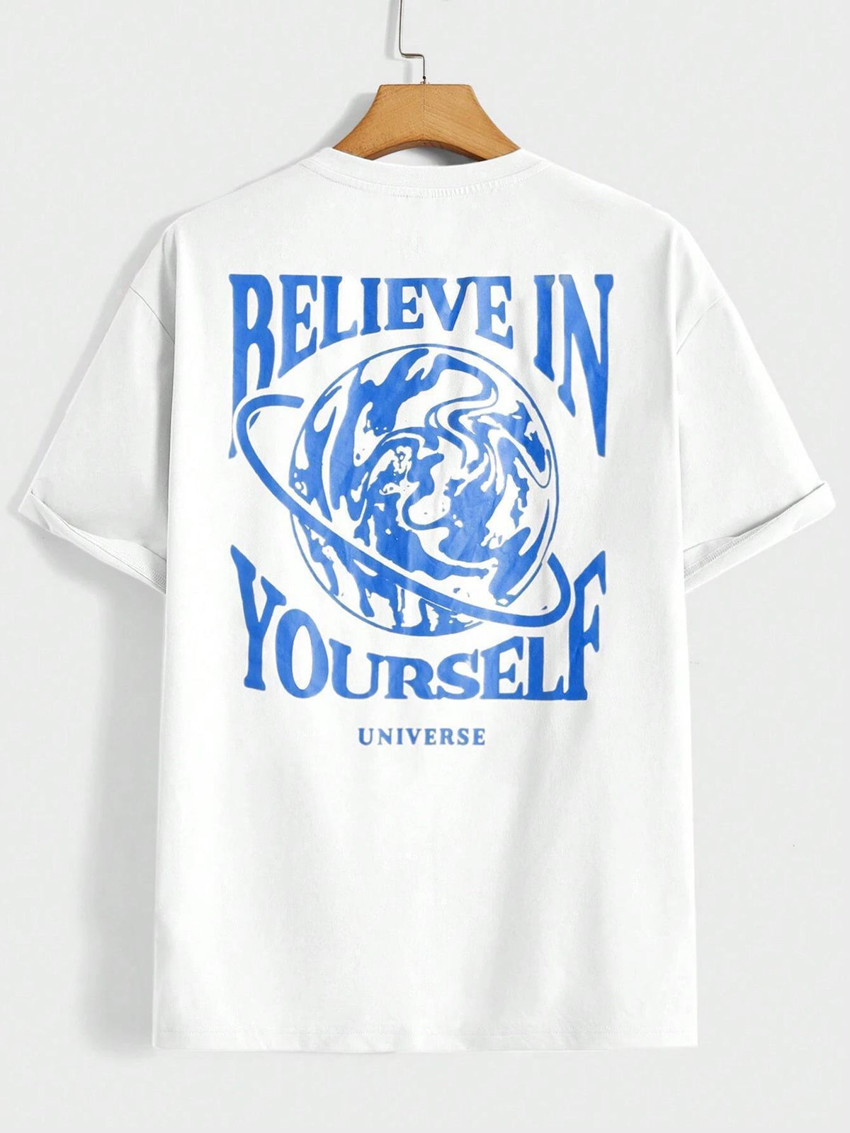 Believe In Yourself Universe Funny Men T-shirt - WOMONA.COM