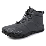 Cotton-padded Shoes Five-finger Snow Boots