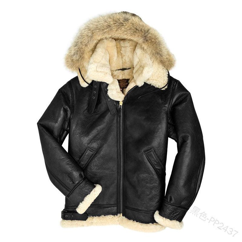 Fur Integrated Padded Jacket New Coat Men - WOMONA.COM