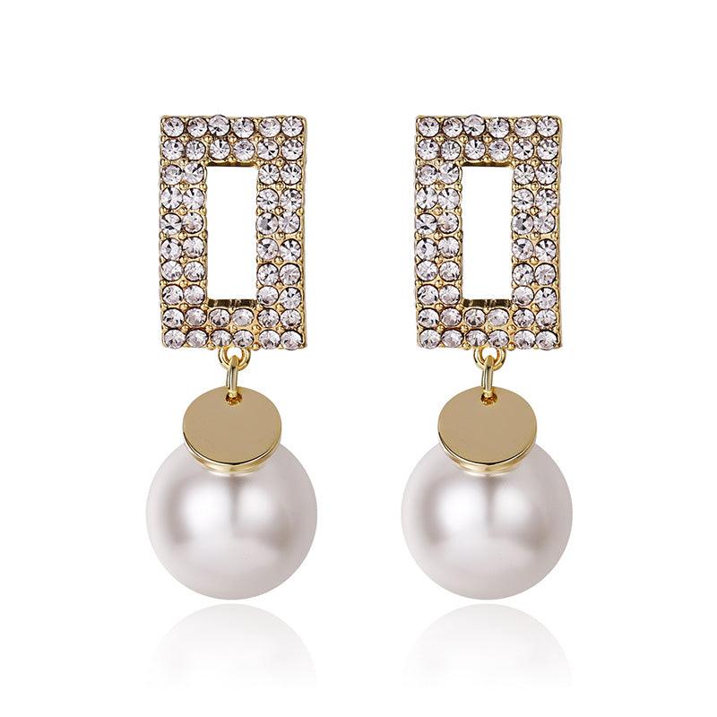 Long Silver Tassel Earrings