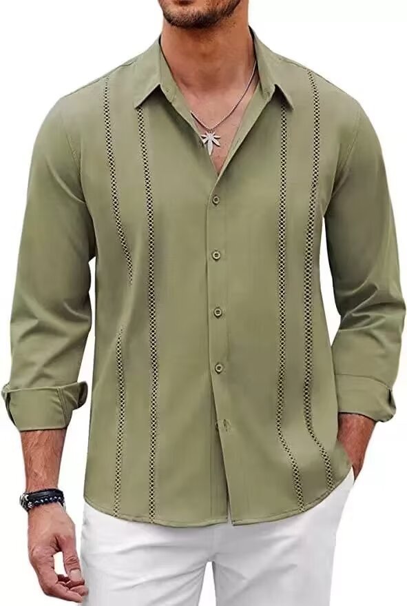 Men's High-end Non Ironing Slim Fit Shirt - WOMONA.COM