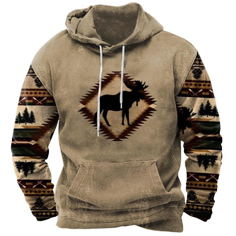 Super Plus Size Loose Casual Hooded Sweater - WOMONA.COM
