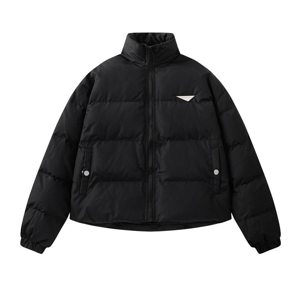 Winter Thickening Stand Collar Cotton-padded Coat Men's - WOMONA.COM