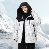 Luminous Fabric 90 White Duck Down Jacket - WOMONA.COM