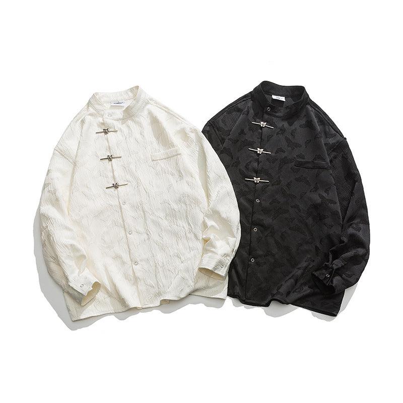 Men's And Women's Loose-fitting Versatile Blouse - WOMONA.COM
