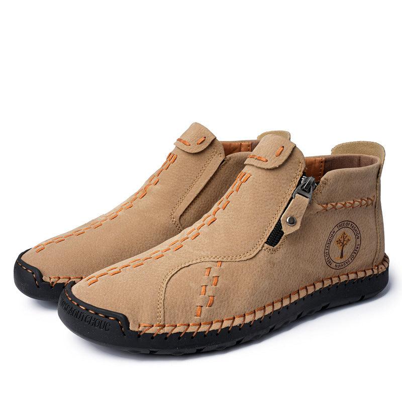 Martin Boots Men's High-top Thick Bottom Fashion - WOMONA.COM