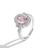 Colorful Gemstones Waterdrop Ring