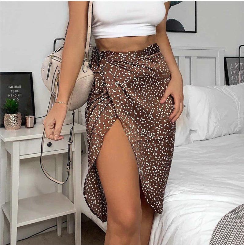 Wraps Skirts Summer High Waist Party Casual - WOMONA.COM