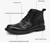 Genuine Leather Fashion Martin Boots For Men - WOMONA.COM