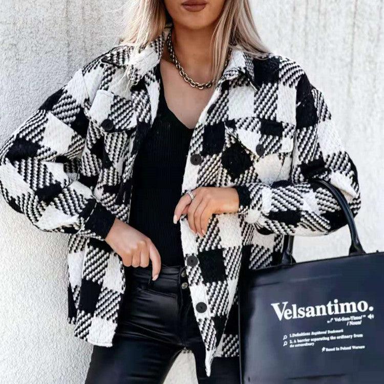 Fashion Winter blouse coat Ladies shirt Women Tops coat - WOMONA.COM