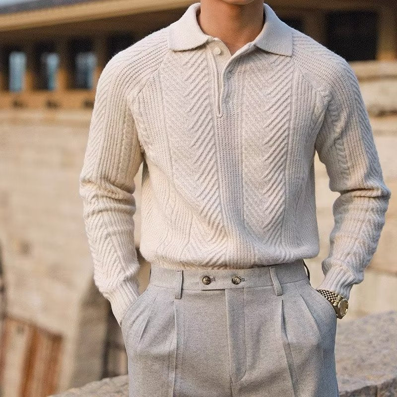 Autumn And Winter Thermal Base Sweater Men - WOMONA.COM