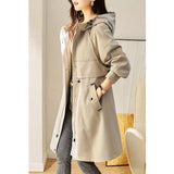 Autumn Windbreaker Korean Fashion Overcoat