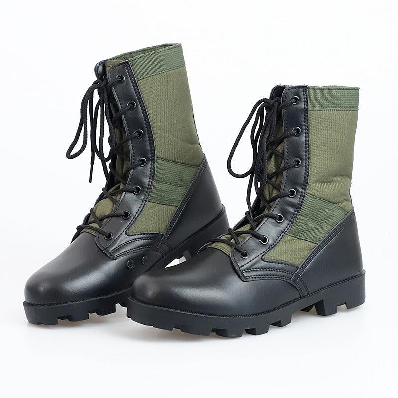 Combat Men's High-top Combat Boots - WOMONA.COM