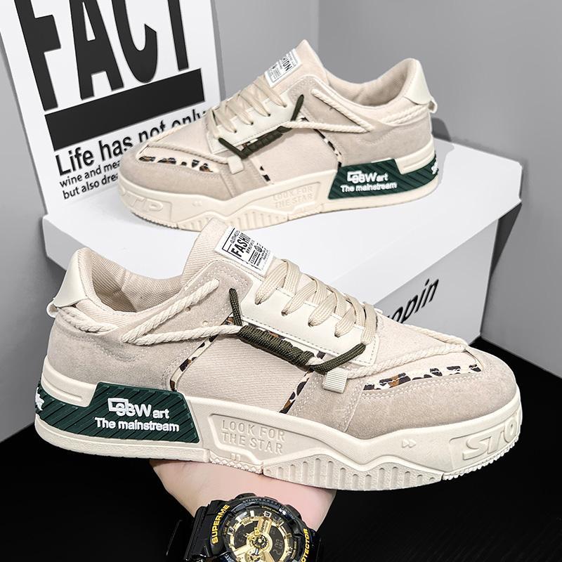 Men's Casual Platform Canvas Sports Sneakers