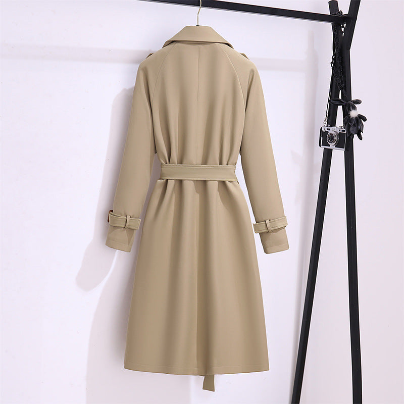 High-end Elegant Mid-end Trench Coat For Women - WOMONA.COM