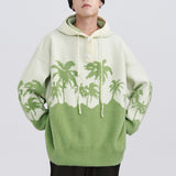 Coconut Hooded Sweater Loose Design - WOMONA.COM