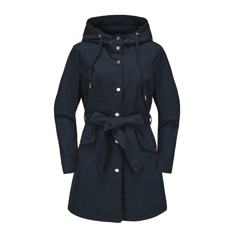 Spring And Autumn New Hooded Waterproof Coat - WOMONA.COM