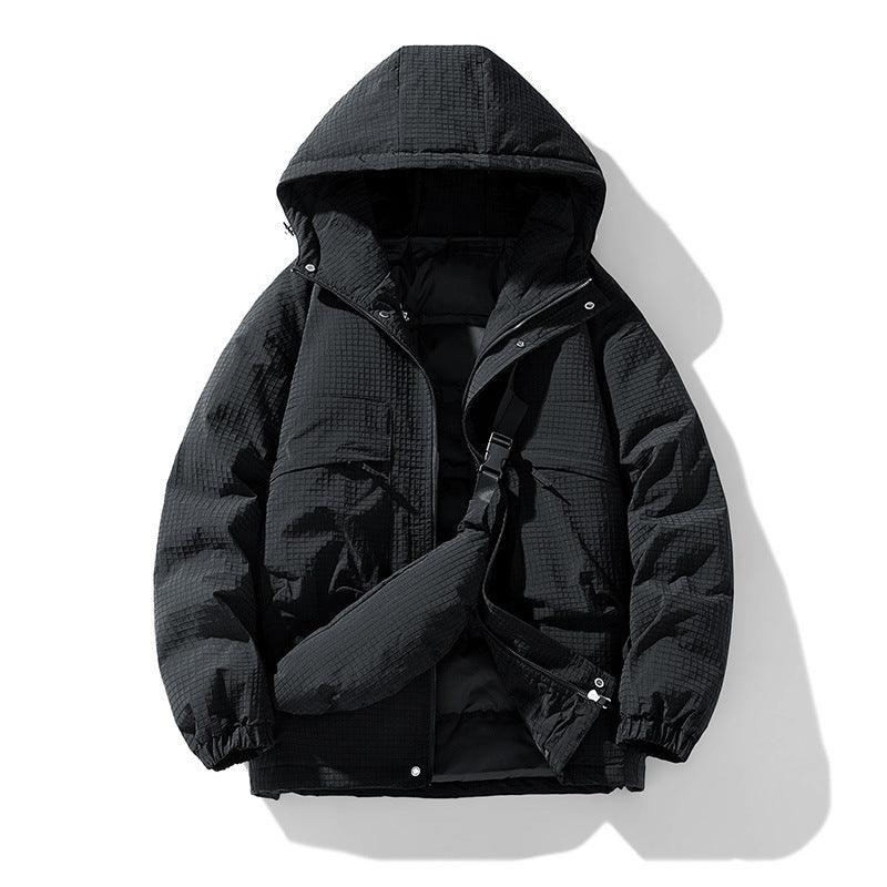 Warm Down Cotton Jacket Baggy Coat - WOMONA.COM