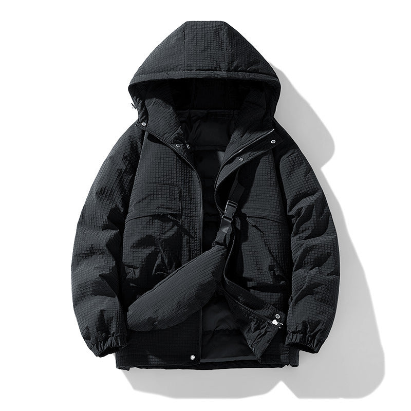 Warme Daunen-Baumwolljacke Baggy Coat