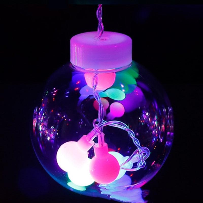 Led Wish Orbs Lighting Chain Star Moon Curtain Light Starry Sky - WOMONA.COM
