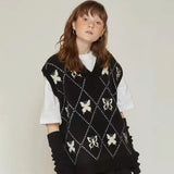 Knitted Waistcoat And Vest Women's - WOMONA.COM