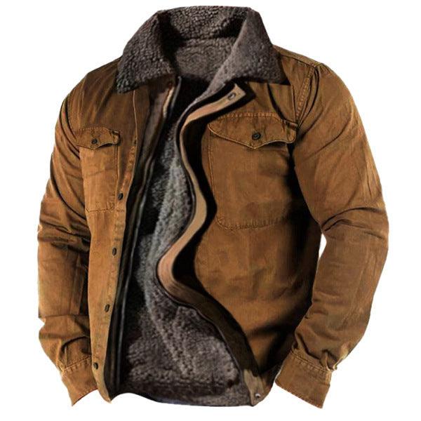 Casual Zipper Loose, Youth Cotton Jacket - WOMONA.COM