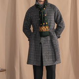 Men's Wool Warm Mid-length Coat - WOMONA.COM