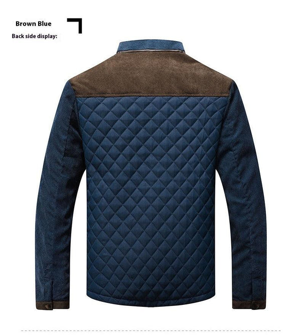 Chaqueta informal para hombre, tratamiento sin planchado, prenda exterior de algodón, manga larga