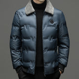 Fur Collar Coat Men's Casual Jacket