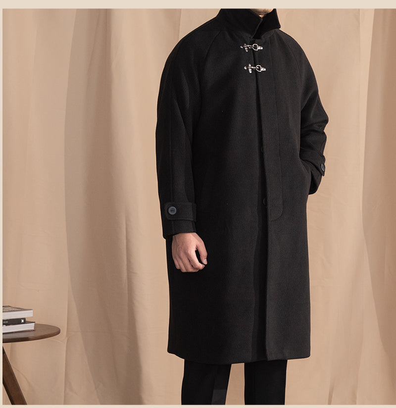 Stylish Thick Warm Baggy Lapel Coat - WOMONA.COM