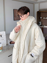 Small Group Splicing Fake Two Medium-length Trench Coats - WOMONA.COM