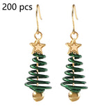 Christmas Tree Star DIY Earrings - WOMONA.COM