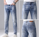 Men's Jeans Straight Fashion Slim Fit - WOMONA.COM