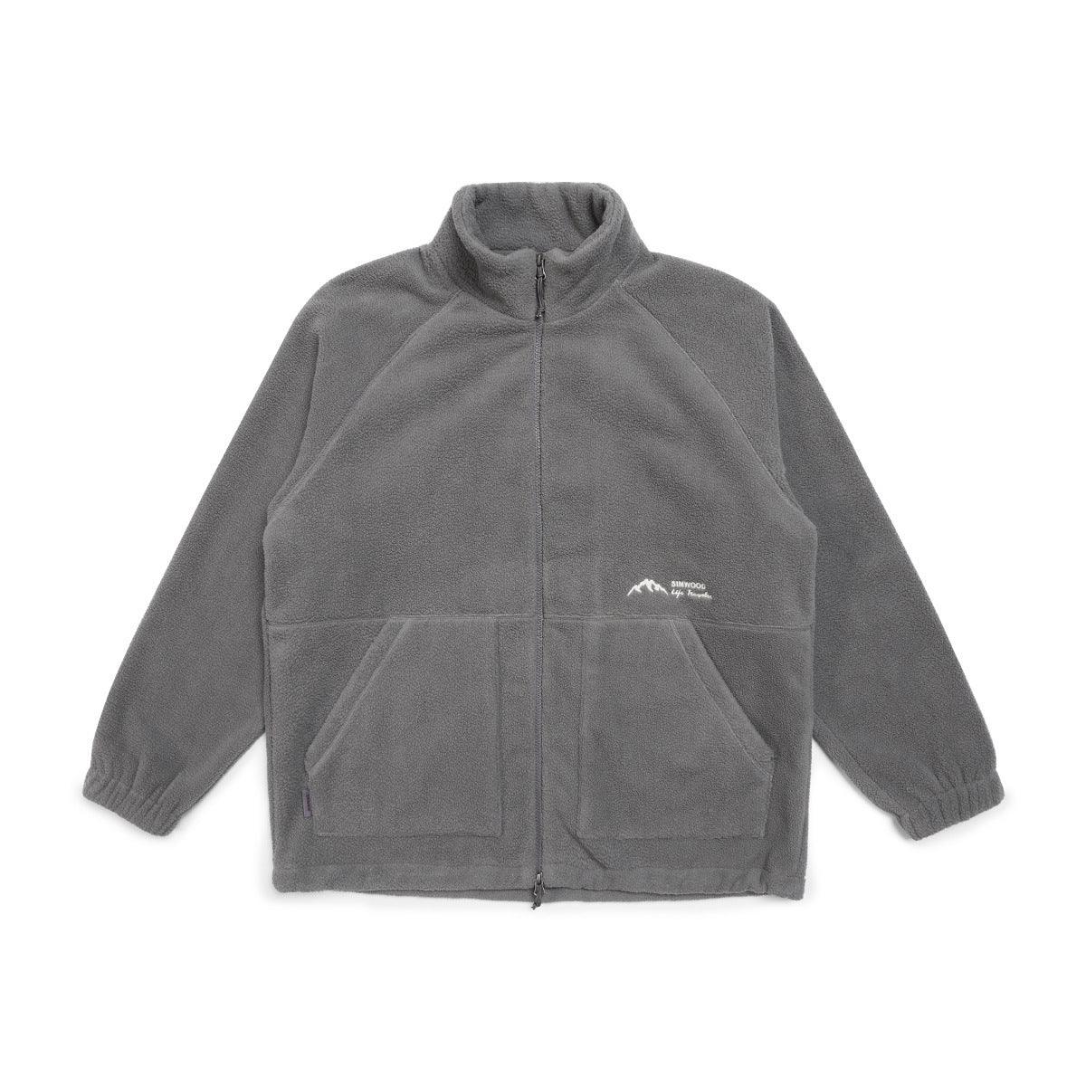Double Zipper Stand Collar Coat - WOMONA.COM