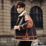 Fleece-lined Thickened Casual Fashionable Style Coat - WOMONA.COM