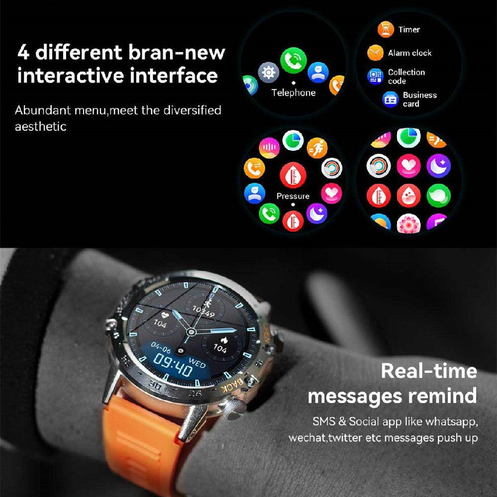 Fashion Personality Outdoor Three-proof Call Watch - WOMONA.COM