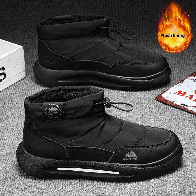 Fleece-lined Warm Northeast China Cotton Shoes - WOMONA.COM