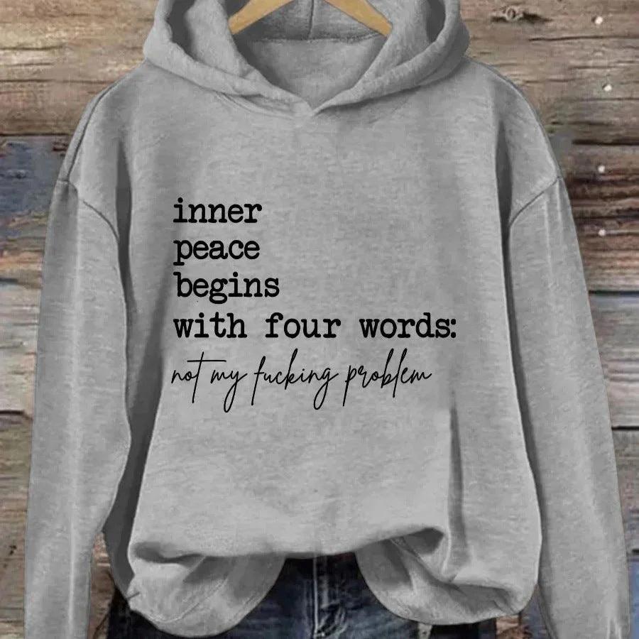 Inner Peace Begins With Four Words - WOMONA.COM