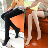 Winter Fleece-lined Thick Leggings Women - WOMONA.COM