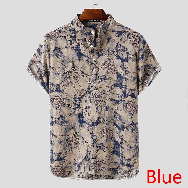 Fashion Personality New Hawaiian Men's Shirts - WOMONA.COM