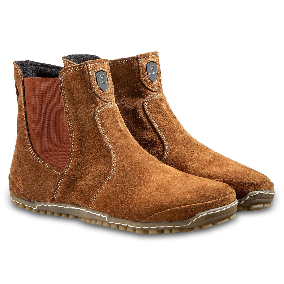 Fashion Wear Round Toe Color-blocking Single Boots - WOMONA.COM