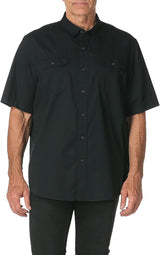 Fashion Men's Business Shirt Short Sleeve - WOMONA.COM