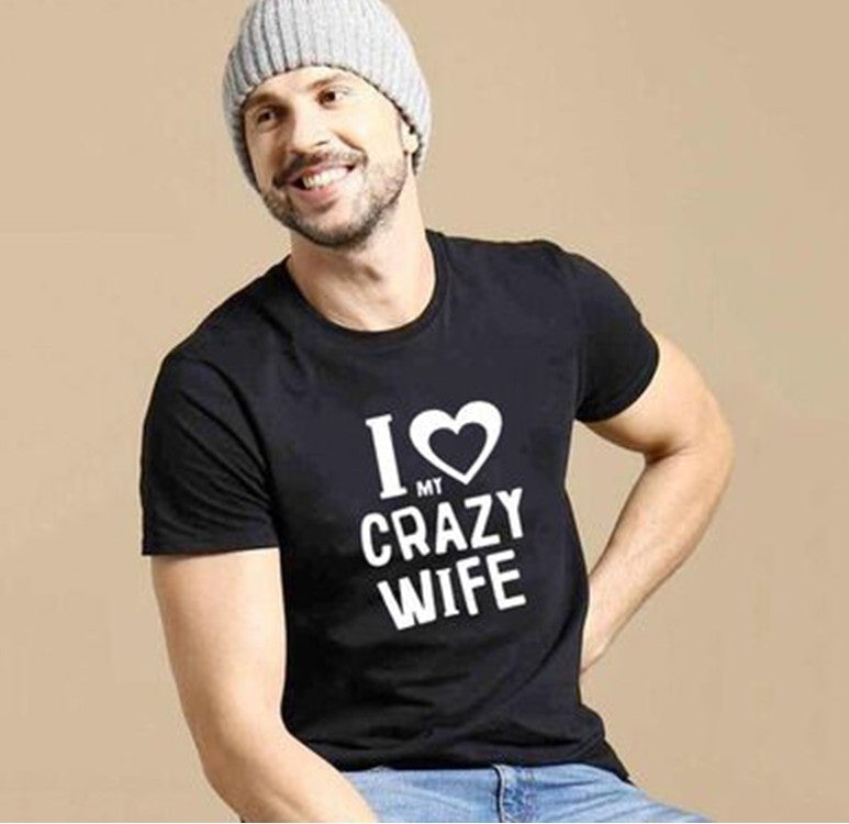 Couples Short-sleeved T-shirts For Men And Women - WOMONA.COM