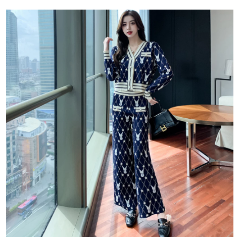 Xiaoxiangfeng Celebrity Professional Two Piece Suit - WOMONA.COM