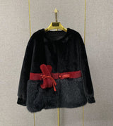 Faux Fur Coat Classic Style Slimming All-matching Western Style - WOMONA.COM