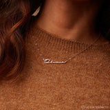 English Alphabet Accessories Necklace Female - WOMONA.COM