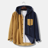 Fashion Personality Hooded Long-sleeved Men's - WOMONA.COM