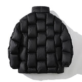 Men's Down Jacket Fashion Woven Style - WOMONA.COM