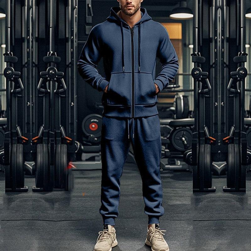 Casual Suit Fleece Warm Two-piece Set - WOMONA.COM