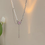 Pearl Mosaic Necklace Senior - WOMONA.COM